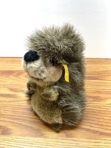 Vintage Steiff Sigi Groundhog Mohair Stuff Animal Made in Germany - Picture 1 of 8