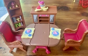 Fisher Price Loving Family Dining Room Furniture, 8 Pieces - Picture 1 of 10