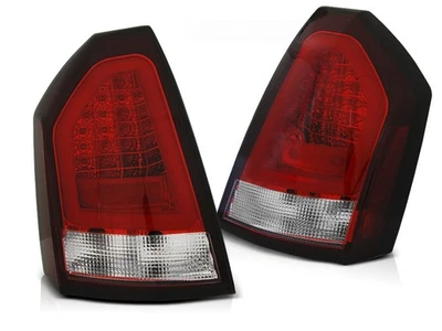 luces traseras para CHRYSLER 300C 2005 2006 2007 2008 berlina rojo blanco LED Foto 1 de 3
