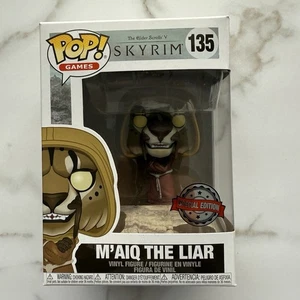 Funko Pop! Skyrim M’aiq the Liar #135 | Elder Scrolls | Great Condition - Picture 1 of 4
