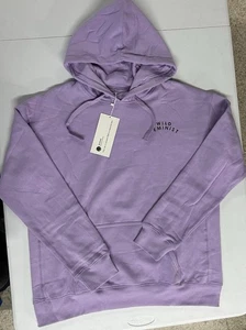 WILDFANG Women’s Size Large lavender purple wild feminist hoodie Sweater New Tag - Picture 1 of 10