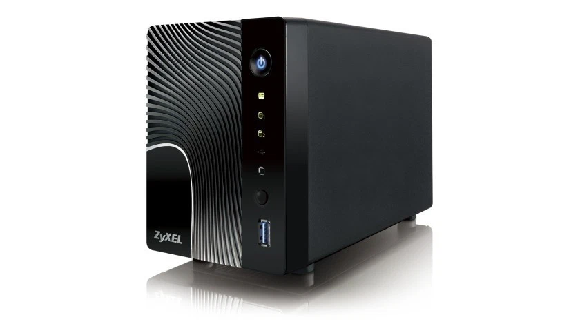 Zyxel NAS325 2 Bay NAS-Server, ohne Festplatten, without HDDs, mini Server - Image 1 of 2