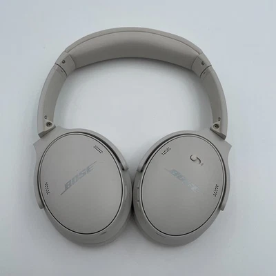 Bose QuietComfort 45 QC45 Bluetooth Noise Canceling Headphones White Smoke - Image 1 of 4