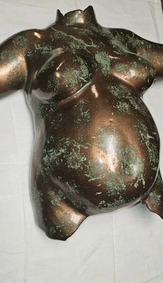 Larry Kirkwood Body Sculpture Original Art Body Casting "Adelia" Pregnancy  - Image 1 of 4