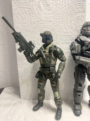 "Figura personalizada de 6"" Halo 3 ODST (Orbital Drop Shock Trooper) Jungle Warfare" Foto 1 de 4
