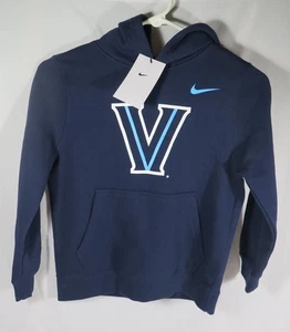 Villanova Wildcats Hooded Fleece Pull Over Sweatshirt NEW Youth Small - Picture 1 of 3
