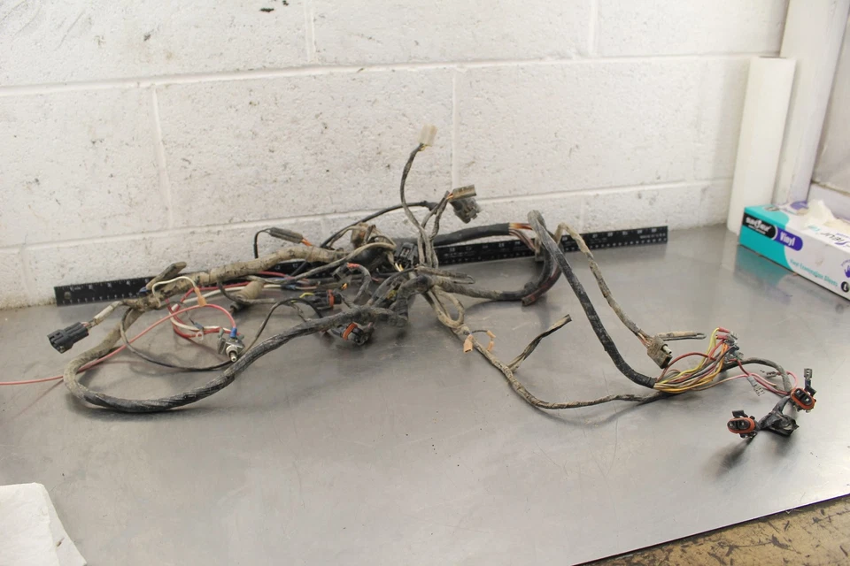 2002 Arctic Cat 400 2x4 MAIN ENGINE WIRING HARNESS MOTOR WIRE LOOM W810 - Image 1 of 4