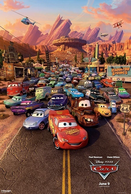 Disney's Cars movie poster print : 11 x 17 inches - Cars poster