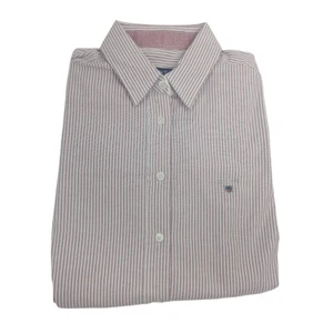 GANT Damen dunkelrot Stretch Oxford klassisch gestreift Hemd 432183 Größe 8 - Bild 1 von 1