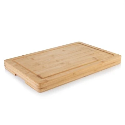 Vitinni Rectangular Butchers Block Bamboo Chopping /Serving Board 46 x 30 x 4cm
