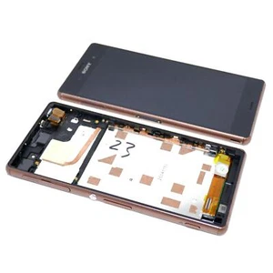 Original Sony Xperia Z3 D6603 D6643 LCD Display Touchscreen Digitizer Braun - Bild 1 von 4