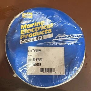 Hubbell TV99W, 50ft Cable TV Cord - Picture 1 of 2