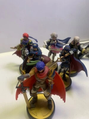 Ike, corrin,Ludivina,Robin,Marth,Roy Amiibo - Super Smash Bros (Nintendo Switch) - Imagem 1 de 4