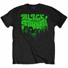 Black Sabbath Oficial Unisex Franela - Grafiti Vintage - Algodón Negro
