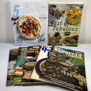 7 Lot Australian Womens Weekly Cookbooks- Microwave, Quick-Cook, 5 Ingredients - Picture 1 of 17