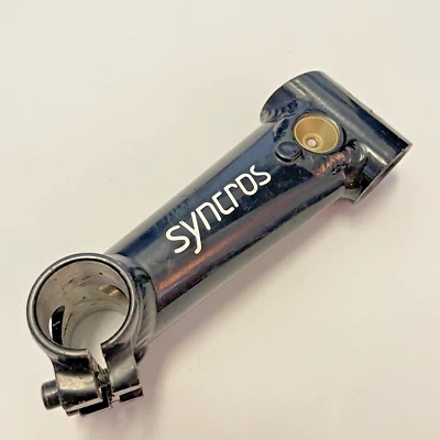 Vintage SYNCROS Cattleprod Mountain Bike Stem 1-1/8" 0 Rise 130mm 25.4 - Image 1 of 4