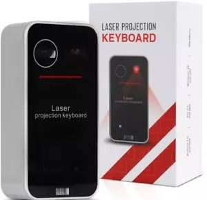 Bluetooth Wireless Keyboard Laser Projection Virtual Smartphone Tablet Laptop  - Picture 1 of 7