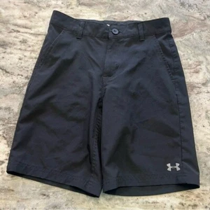 Under Armour UA Black Shorts Size 8 - Picture 1 of 4