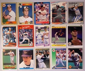 CAL RIPKEN JR 15 card lot EX/NM Baltimore Orioles - Picture 1 of 2