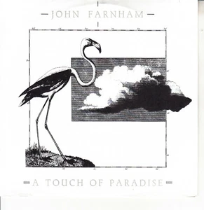 JOHN FARNHAM A Touch Of Paradise PICTURE SLEEVE 7" 45 rpm vinyl record NEW - Picture 1 of 3