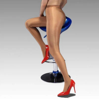 Meia-calça meia-calça unissex brilhante ultra metal alta qualidade 220 lb - Imagem 1 de 4