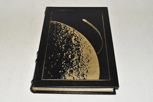 Easton Press AROUND THE MOON Jules Verne LEATHER 1988 1ST Science Fiction RARE! - Picture 1 of 16