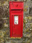 Photo 12x8 Victorian postbox on Clutton Hill Set into what looks like a pa c2021