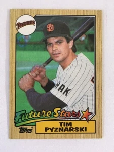1987 Topps Tim Pyznarski RC San Diego Padres No. 429 - Picture 1 of 2
