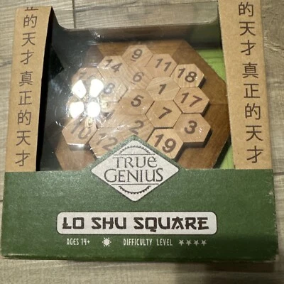 True Genius Lo Shu Square Numbers Difficult Level Four Stars Puzzle Game - Image 1 of 2