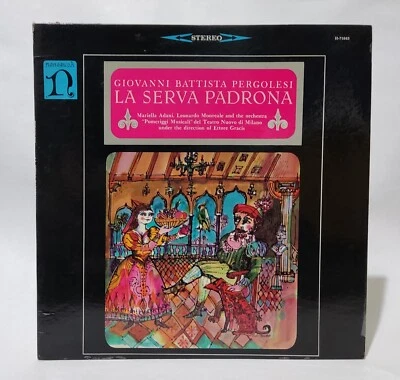 Giovanni Battista Pergolesi - La Serva Padrona - Music Vinyl Record - Image 1 of 4
