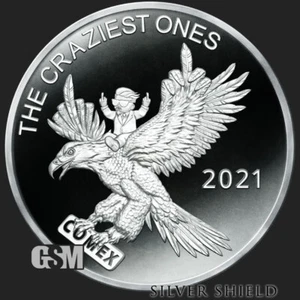 2021 1 OZ The Craziest Ones Proof - 999 Pure "In-Hand" Mini-Mintage "COMEX"   - Picture 1 of 5