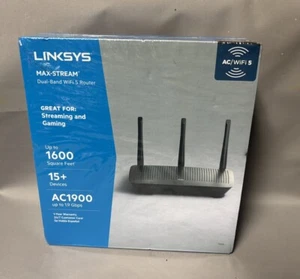 Linksys AC1900 (EA7430) - WiFi 5 Wireless Router Max-Stream Dual-Band...NEW!! - Picture 1 of 6
