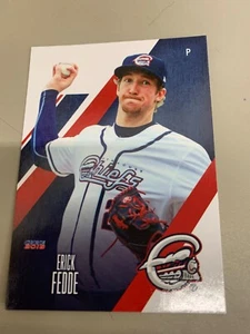 Erick Fedde 2018 Syracuse Chiefs Team Card - Picture 1 of 1