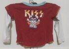 KISS Toddler Kids Band Tee Shirt 2T Rowdy Sprout Red 