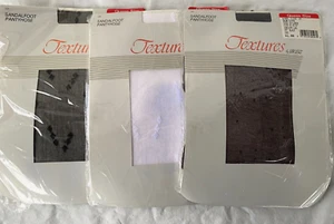 DE COLECCIÓN..LOTE DE 3 PRS.. PATAS LUV..ULTRA TRANSPARENTE.. TEXTURIZADO.. PANTIMEDIAS.. NUEVO..XXL - Imagen 1 de 5