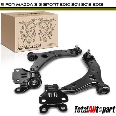2x Brazo de control con rótula para Mazda 3 Sport 3 2010 2011 2012 2013 inferior delantero Foto 1 de 4