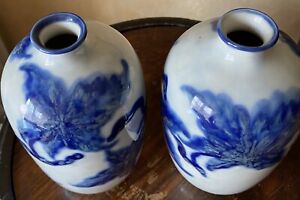 Paire vases Camille Tharaud - porcelaine limoges