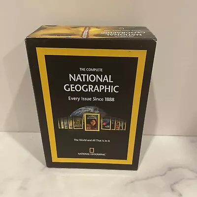 The Complete National Geographic Every Issue 1888-2008 WIN MAC DVD-ROM 7 Discs - Image 1 of 4