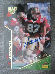 Pete Mitchell #53 Signature Rookies American Football Trading Card (L1T) - Picture 1 of 2