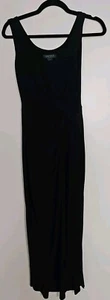 Ralph Lauren Evening Wear Black Sequin Jersey Gown Long Dress Size 2 SB - Picture 1 of 4