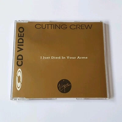 Cutting Crew I Just Died In Your Arms Promo NTSC CD Video Single Demo CDV - Bild 1 von 4