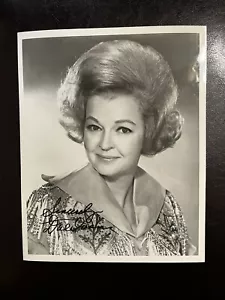 Dale Evans (Actress/Singer/Roy Rogers Wife) Signed 8" x 10" B & W Photo ~ No COA - Picture 1 of 2