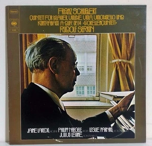 Schubert-Quintet Forellenquintett/Serkin/Jaime Laredo/Parnas CBS Germany 1975 NM - Picture 1 of 4