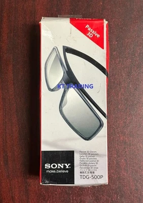 SONY Original TDG-500P Lightweight Passive 3D Glasses TDG500P - Image 1 of 4