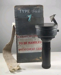 Handheld RAF Coastal Command Compass Type 06A, 6A/1248 Hand Bearing With Box - Picture 1 of 23