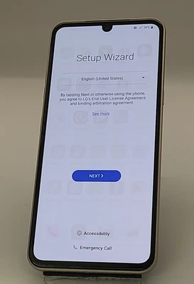 Read* LG V60 ThinQ 5G - 128 GB - Blue (Verizon)~60546 - Image 1 of 3
