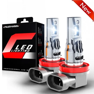 For Ford Edge 2015-2020 2X H11 6000K White LED Headlight Low Beam Bulbs Kit - Image 1 of 4