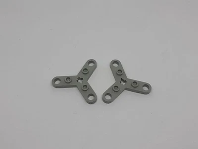 2x Lego® Technic Propeller 2712 3 Blätter alt hellgrau Technik - Bild 1 von 2