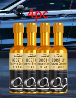 4X Boost Up Vehicle Engine Catalytic Converter Cleaner  - Image 1 of 4