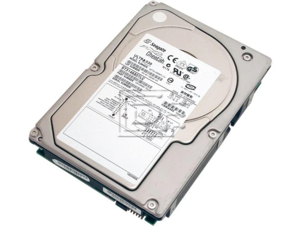 0F3659 Dell Seagate ST3146807LC 146GB 3.5" 10K ULTRA U320 SCSI SCA 80 Hard Drive - Image 1 of 1